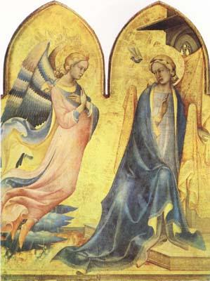 Lorenzo Monaco The Annunciation (mk08) Norge oil painting art